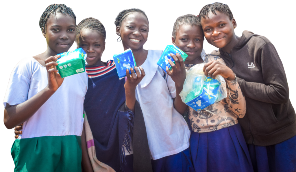 Girls at the programme